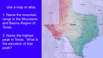 Texas Geography Skill Builder by TexasTeachJoy | TPT