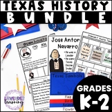 Texas History Activities Bundle for Kindergarten, First Gr