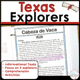 Texas History Explorers Reading Passages and Comprehension