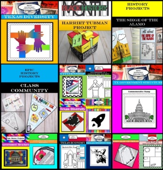 Texas History Civil Rights & Conservatism Diamond Puzzle with digital  version - Classful