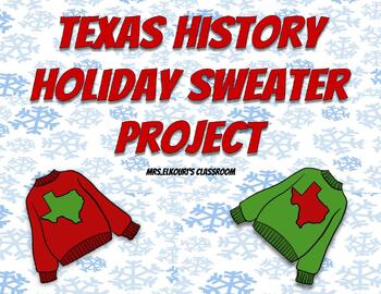 Preview of Texas History Holiday Sweater Project