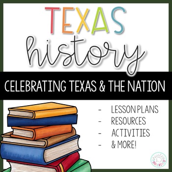 Preview of Texas History Interactive Notebook & Lessons - 3rd & 4th Grade Social Studies