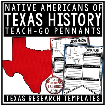 Preview of Texas History Native American Tribes Heritage Month Activities Bulletin Board 