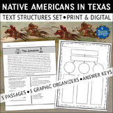 Texas History Native Americans Text Structures Reading Pas