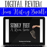 Texas History Review Game Bundle - Stinky Feet TX History 