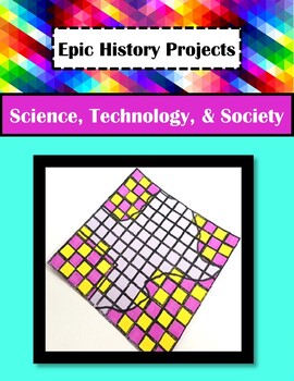 Preview of Texas History: Science, Technology, & Society - Pixel Art Project