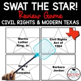 Texas History Review Game Swat the Star Civil Rights and M