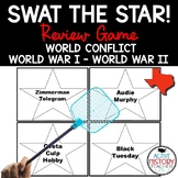 Texas History Review Game Swat the Star World War I to Wor