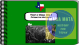 Texas History - WW1 - Interactive Notebook