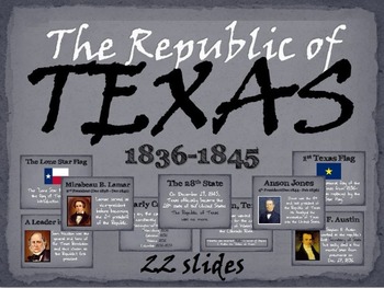 Preview of Texas: History of the Republic