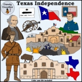Texas Independence/Battle of the Alamo Clip Art