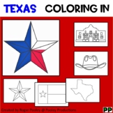 Texas Independence Day Coloring in Sheets