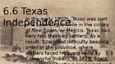 Texas Independence PowerPoint