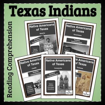 Preview of Texas Indians Reading Comprehension