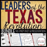 Texas History - Texas Leaders BUNDLE