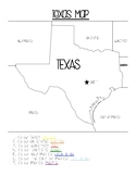 Texas Map & Color