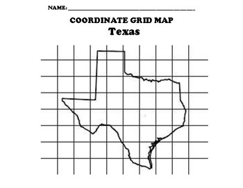 blank grid map worksheets teaching resources tpt