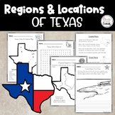 Texas Map| Geography & Regions ⭐️
