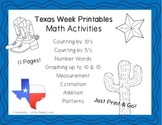 Texas Math Activites