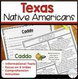 Texas Native Americans Informational Text and Activities