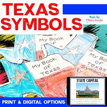 Texas Symbols - A Comprehensive Mini Unit About the State of Texas for Kids