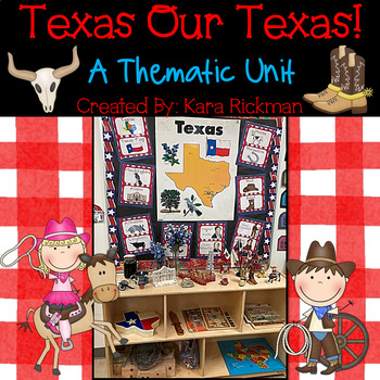 Preview of Texas Our Texas: A Thematic Unit