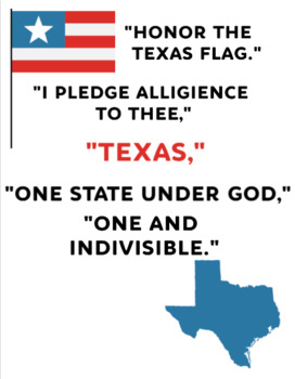 Preview of Texas Pledge