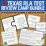 Texas RLA Reading & Writing Test Prep Camp - Camping Theme