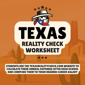 Preview of Texas Reality Check Worksheet