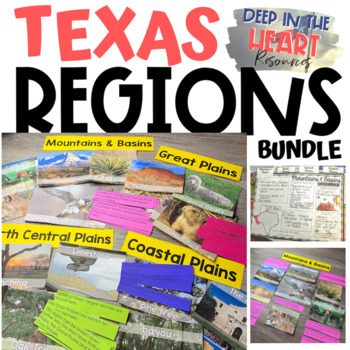 Preview of Texas Regions Bundle