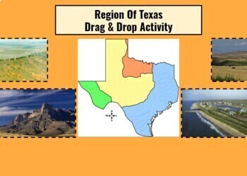 Texas Regions Drag & Drop [Google Slides] by Osbaldo Alba | TpT