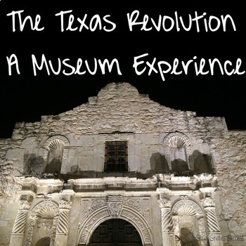 Preview of Texas Revolution Activity for The Alamo and Key Events of the Texas Revolution