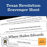 Texas Revolution Scavenger Hunt | 7th Grade Texas History 
