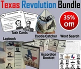 Texas Revolution Task Cards & Activities (Alamo, Davy Croc