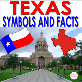 Preview of TEXAS STATE FACTS AND SYMBOLS:  Activities, Resources, and Bingo
