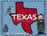Texas Size Math and Literacy Center Fun