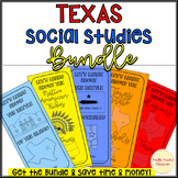 Texas Social Studies brochure bundle