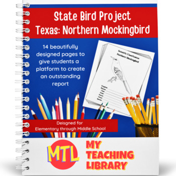 Preview of Texas State Bird Project – Northern Mockingbird