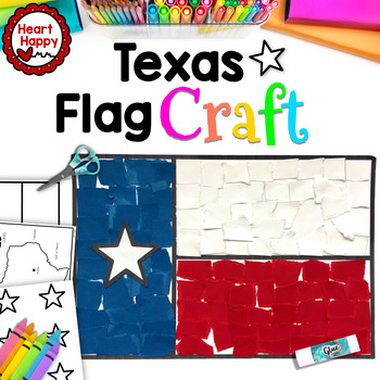 Preview of Texas State Flag Craft FREEBIE | Texas State Symbols