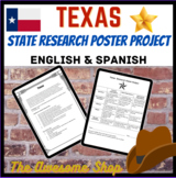 Texas State History Poster Project W/ML and Sped Support TX