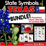 Texas State Symbols BUNDLE! PowerPoint, I Have/Who Has, TX