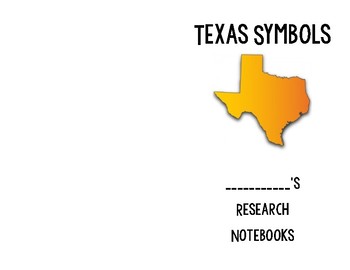 Preview of Texas State Symbols Student Resources - Adv. Level