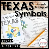 Texas Symbols Unit | Print and Digital
