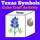Texas State Symbols | Worksheet Craft Activity 1st 2nd 3rd