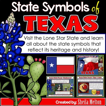 Preview of Texas State Symbols PowerPoint, Symbols of Texas, Texas History