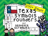 Texas State Symbols and Sentence Scramble (Plus Austin and