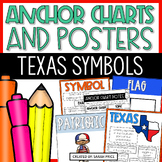Texas Symbols and Texas State History Anchor Charts and Posters