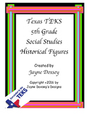 Texas TEKS 5th Grade Historical Figures