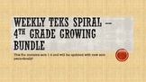 Texas TEKS Spiral Review Bundle