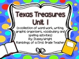 Texas Treasures Unit 1 Collection of Activities